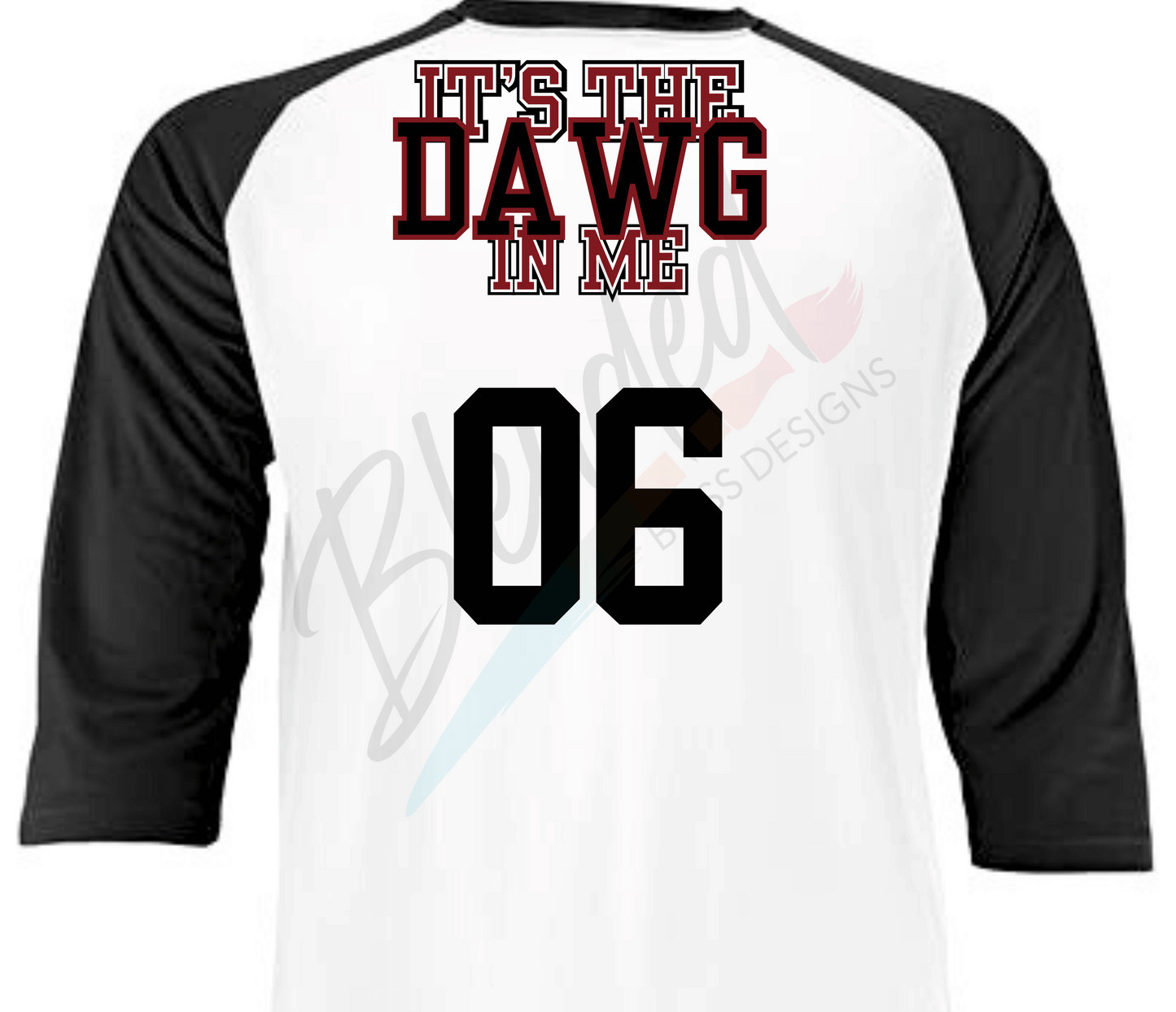 All Bark Raglan Tee